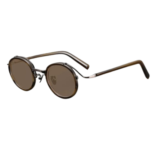 sohel The Apache sunglasses stripe brown