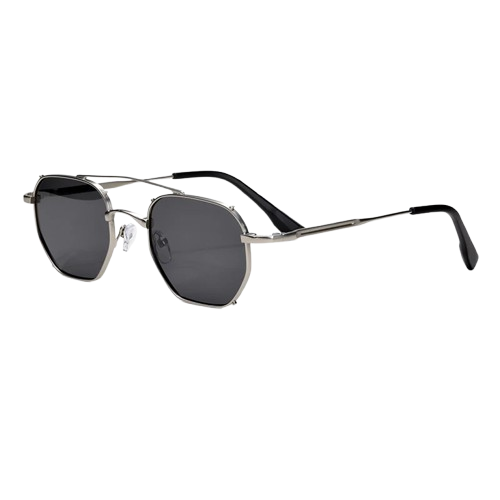 sohel The Spring Boot Silver and Black sunglass