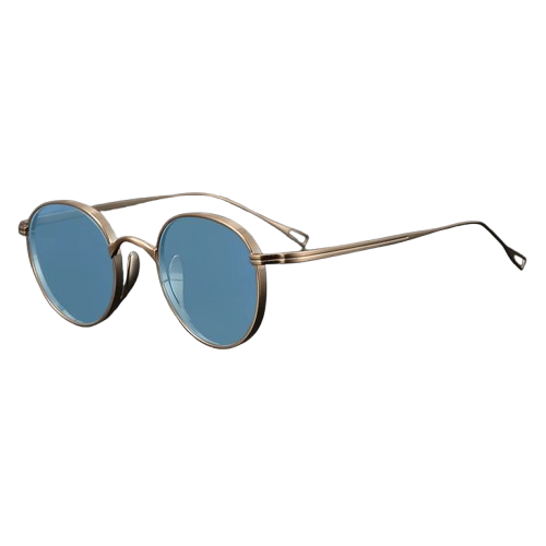 sohel The TypeScript bronze blue sunglass